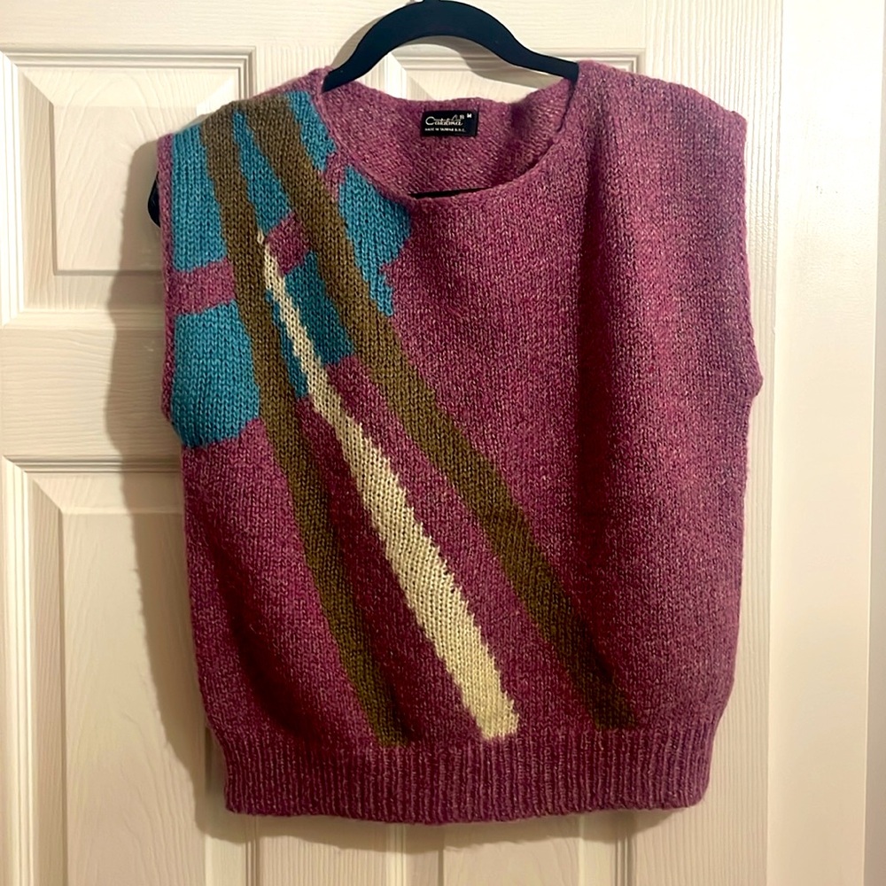 Vintage sleeveless Catalina sweater
